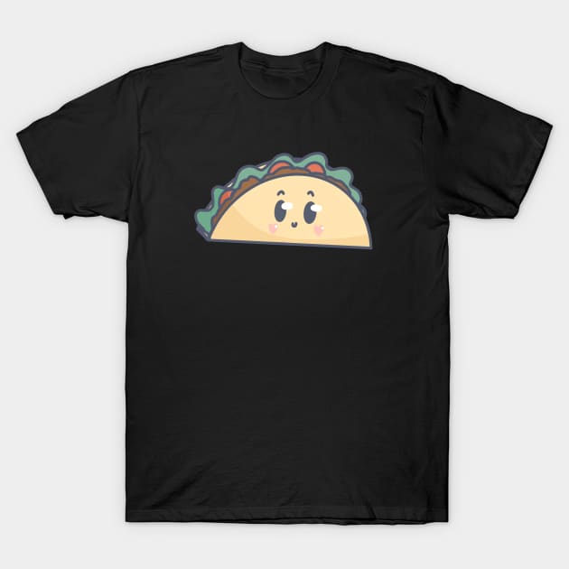 Kawaii Taco T-Shirt by LittleFlairTee